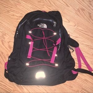 North face book bag